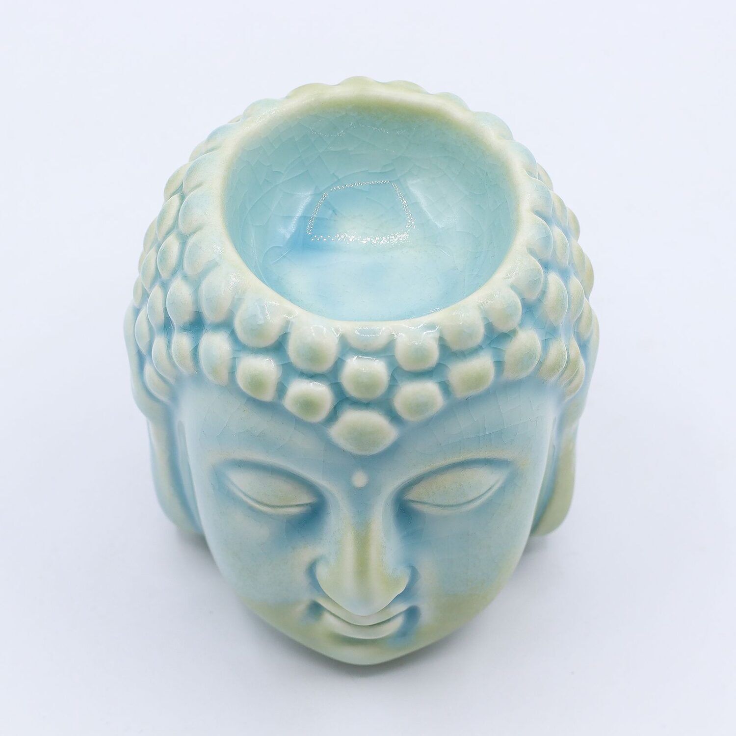 Buddha Oil Burner | Glazed & Unglazed Mixed Assortment - Image 2